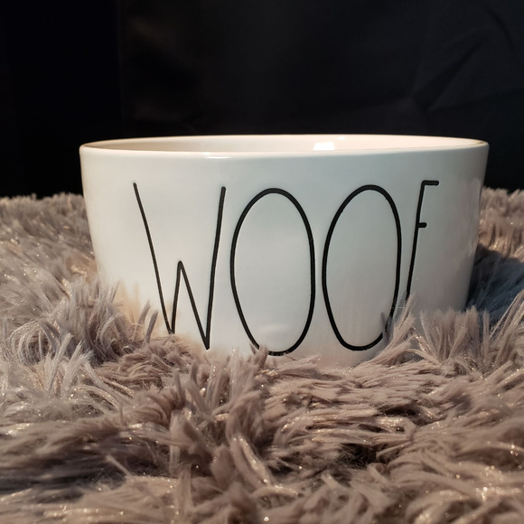 Rae Dunn Woof Pet Bowl - Picture 1 of 4